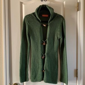 Vintage early 2000s green knit sweater